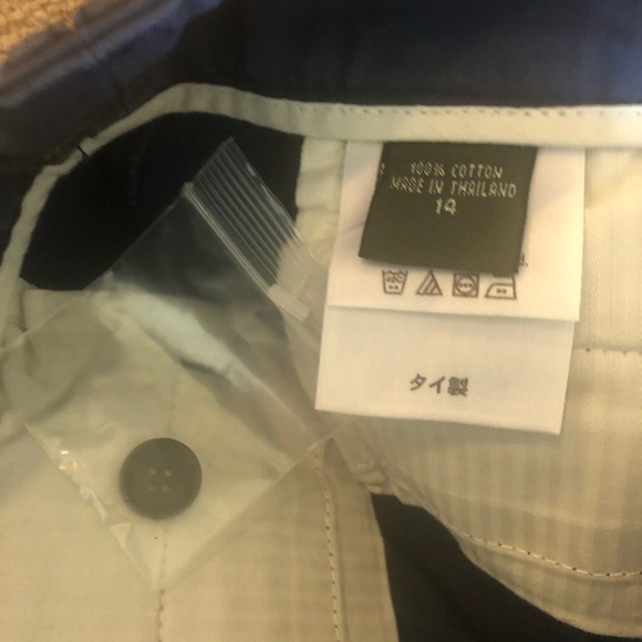 Eddie Bauer Mercer Fit Navy Casual Mid Rise Short Sz. 14R Walking Hiking Stretch - Picture 6 of 6